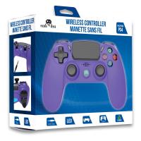 image produit Manette Sans Fil Violette pour PS4 Avec Prise Jack pour casque et boutons lumineux