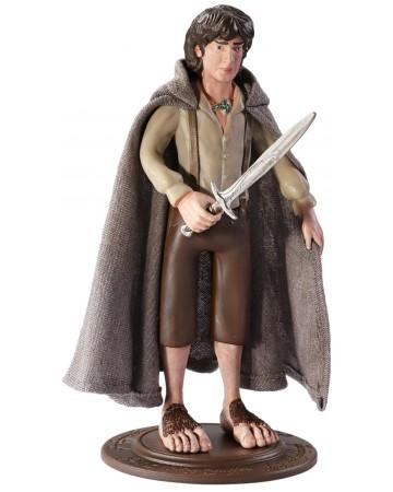 image  Le seigneur des anneaux - figurine Toyllectible Bendyfigs - Frodon Sacquet 19 cm (em