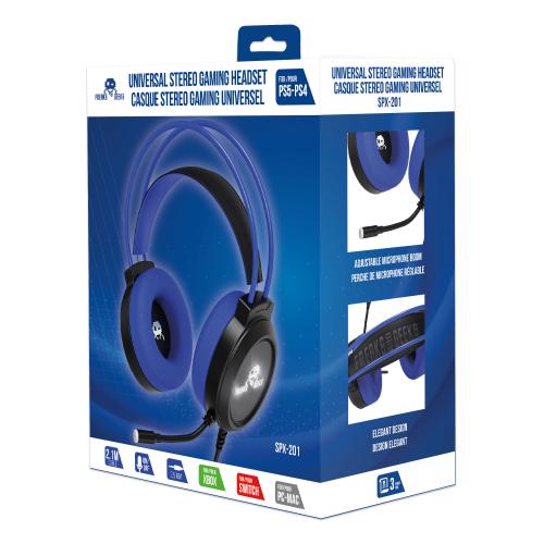 image Casque Gaming Filaire Universel Pour PS4 (compatible PS5, Switch, Series X/S...)