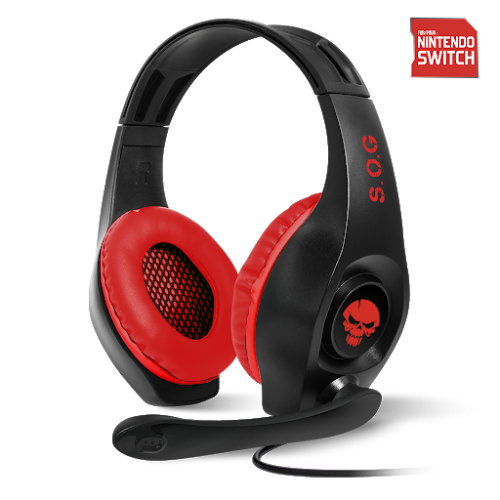 image Casque micro SWITCH /PS4 / XBOXONE PRO-NH5 rouge