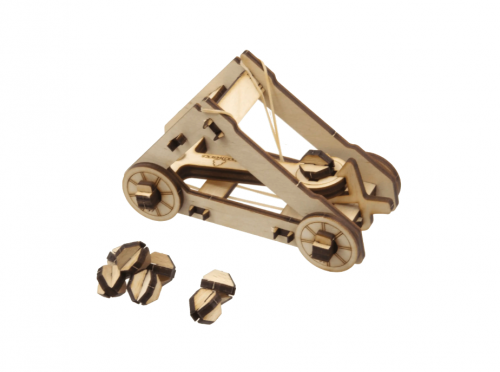 image Catapulte Click&Play en bois (à assembler)
