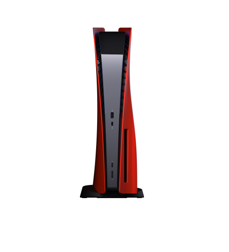 image Coque Rigide Pour Console PS5 Rouge
