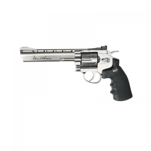 image Revolver Dan Wesson 6 Chrome pouces - 1.9 Joules 