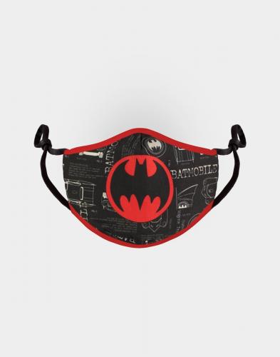 image DC Comics- Masque ajustable- Batman – Noir et rouge