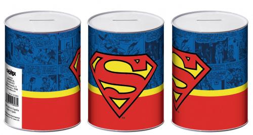 image DC comics – Tirelire en metal – Superman 7,5 x 7,5 x 10 cm