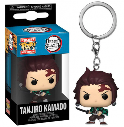 image Demon Slayer - Porte-clés Funko Pop  –  Tanjiro Kamado