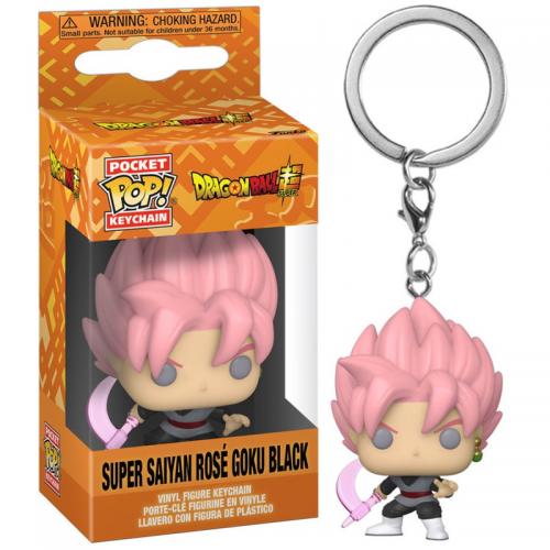 image Dragon Ball - Porte-clés Funko Pop – Super Saiyan Rose Goku Black