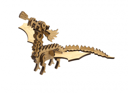 image Dragon en bois à assembler