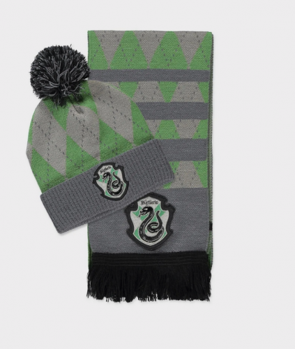 image Harry Potter- Bonnet et Echarpe- Slytherin