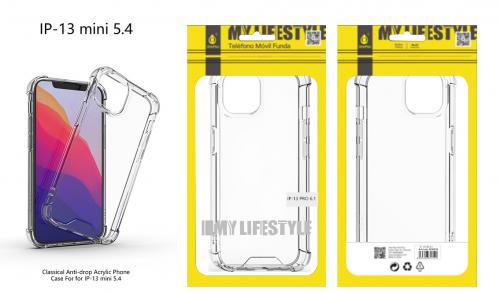 image iPhone - Coque acrylique Transparente 5,4Pouces anti-choc po