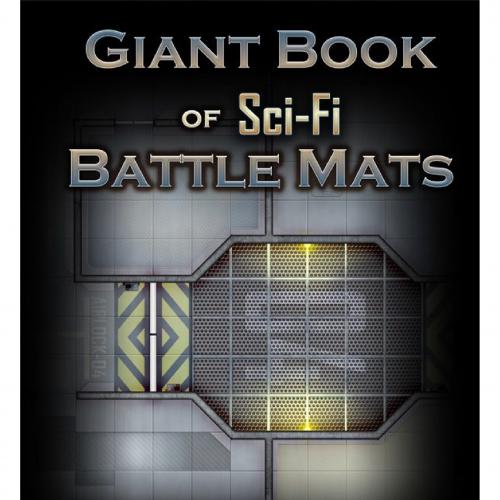 image Livre plateau de jeu : Giant Book of Sci-Fi Battle Mats (A3)