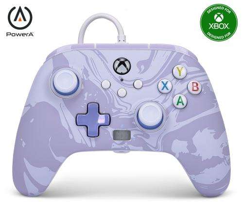 image Manette Filaire - Xbox Series X/S - Lavender Swirl (emballag