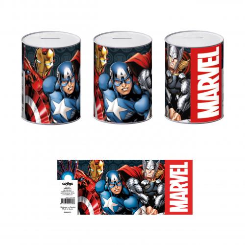 image Marvel – Tirelire en metal – Avengers 7,5 x 7,5 x 10 cm