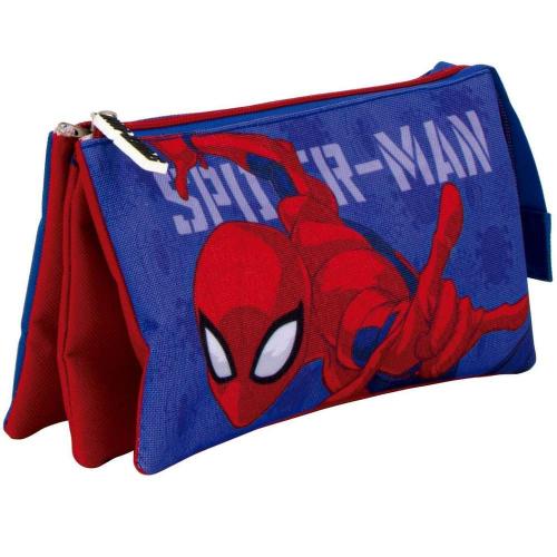 image Marvel – Trousse trois poches – Spiderman – 21x 11 x 3,5 cm