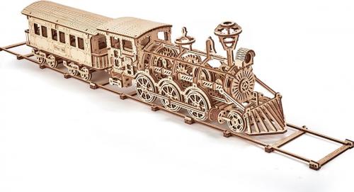 image Mécanisme 3D en bois - Locomotive R17- 405 pcs