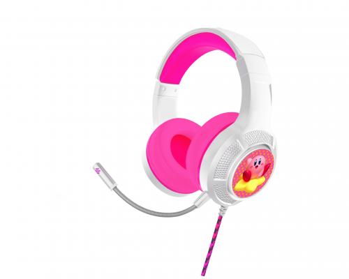 image Nintendo - Casque gaming filaire Kirby Blanc / Rose Pro G4 (compatible PS5, PS4, Seri