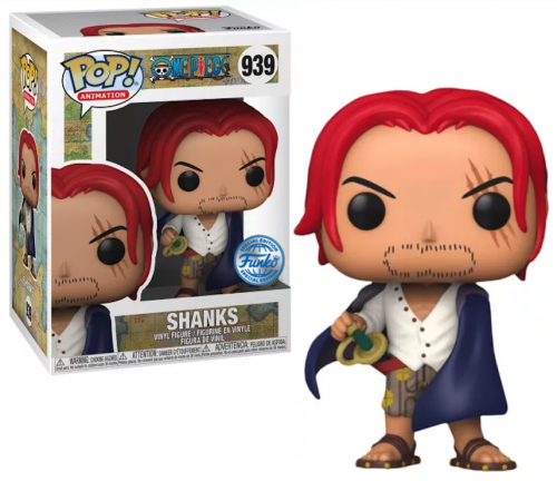 image One Piece - Funko POP 939 - Shanks with chase (Aléatoire Edition Special)
