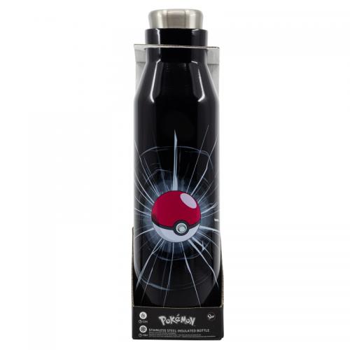 image Pokémon - Bouteille thermique Diabolo Inox 580 ml -Pokéball