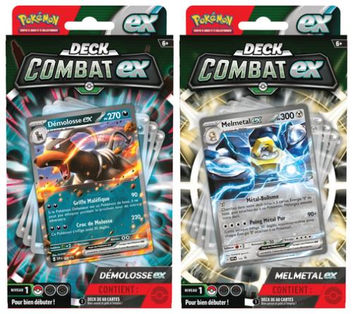 image Pokémon JCC - Deck Combat Melmetal EX ou Démolosse EX (1 deck aleatorie)FR