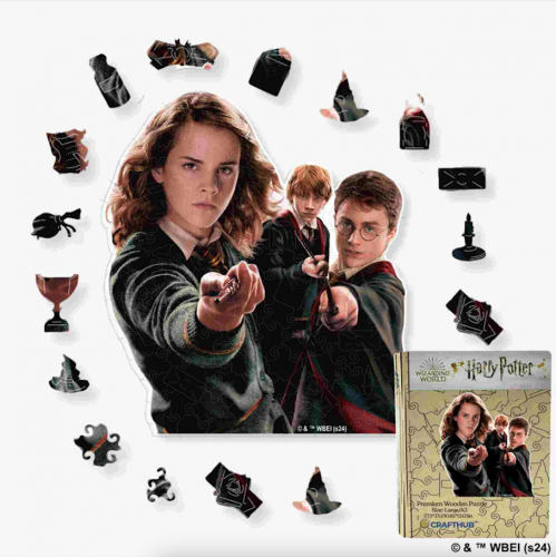 image Puzzle en bois - Harry Potter – Les héros de Poudlard – 111 pcs