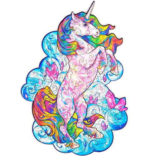 image Puzzle en bois - Licorne - Taille XL (700 pcs)