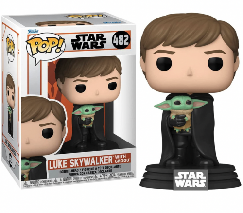 image STAR WARS- Funko Pop 482 - Luke Skywalker with the child (Gr