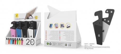 image Présentoir de 20 Supports Universels pour Portable et Tablette - couleur aléatoire