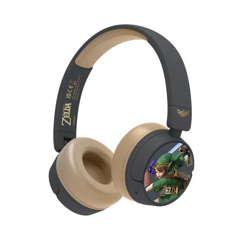 image Zelda - Casque Bluetooth Kidsafe sans micro (compatible PS5, PS4, Series X/S...)