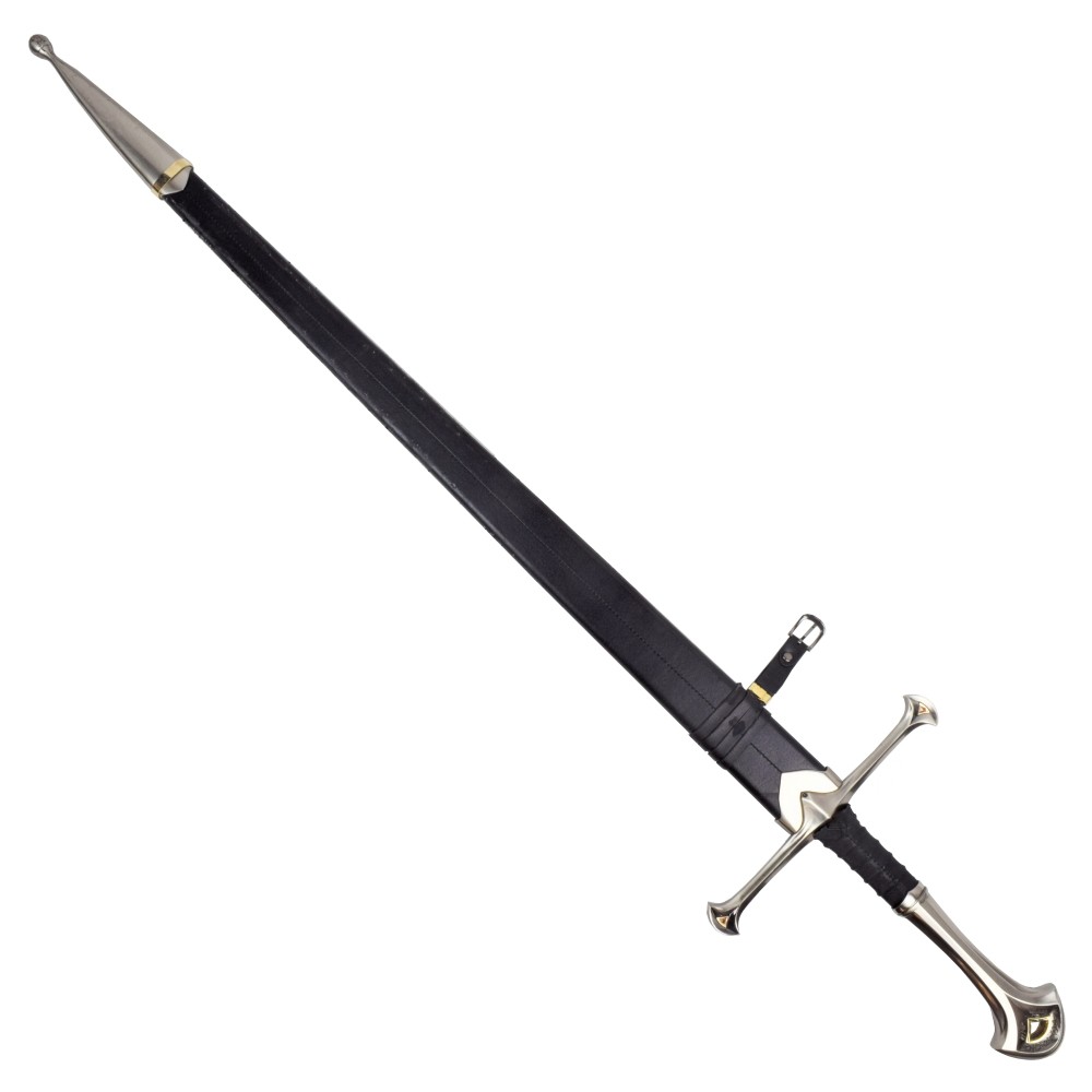 thumbnail secondaire #3 pour Épée Ornementale - Inspirée de Anduril de Aragorn (Seigneur des anneaux)