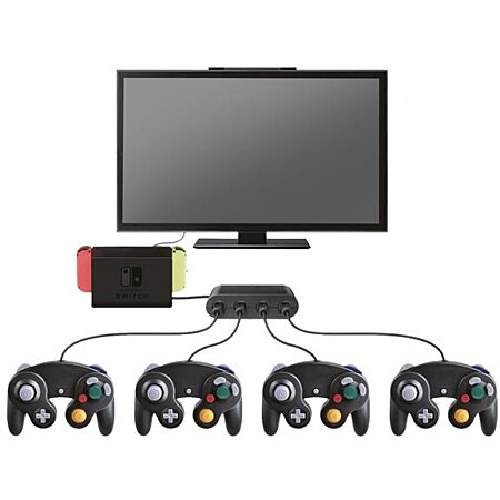 thumbnail secondaire #3 pour Adaptateur 4 Manettes Game Cube sur Switch et Wii U - SteelPlay