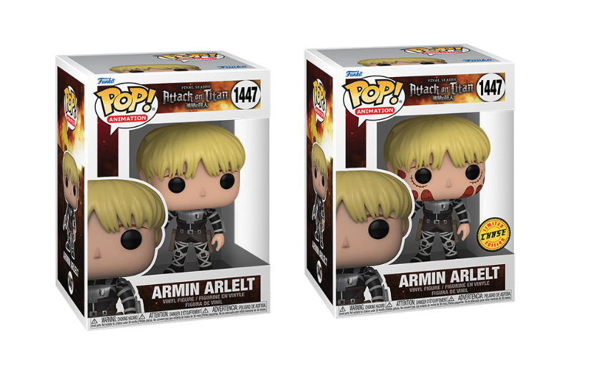 image principale pour Attack on Titan - Funko POP 1447 Attack on Titan S5 - Armin Arlelt (aléatoire w/chase)