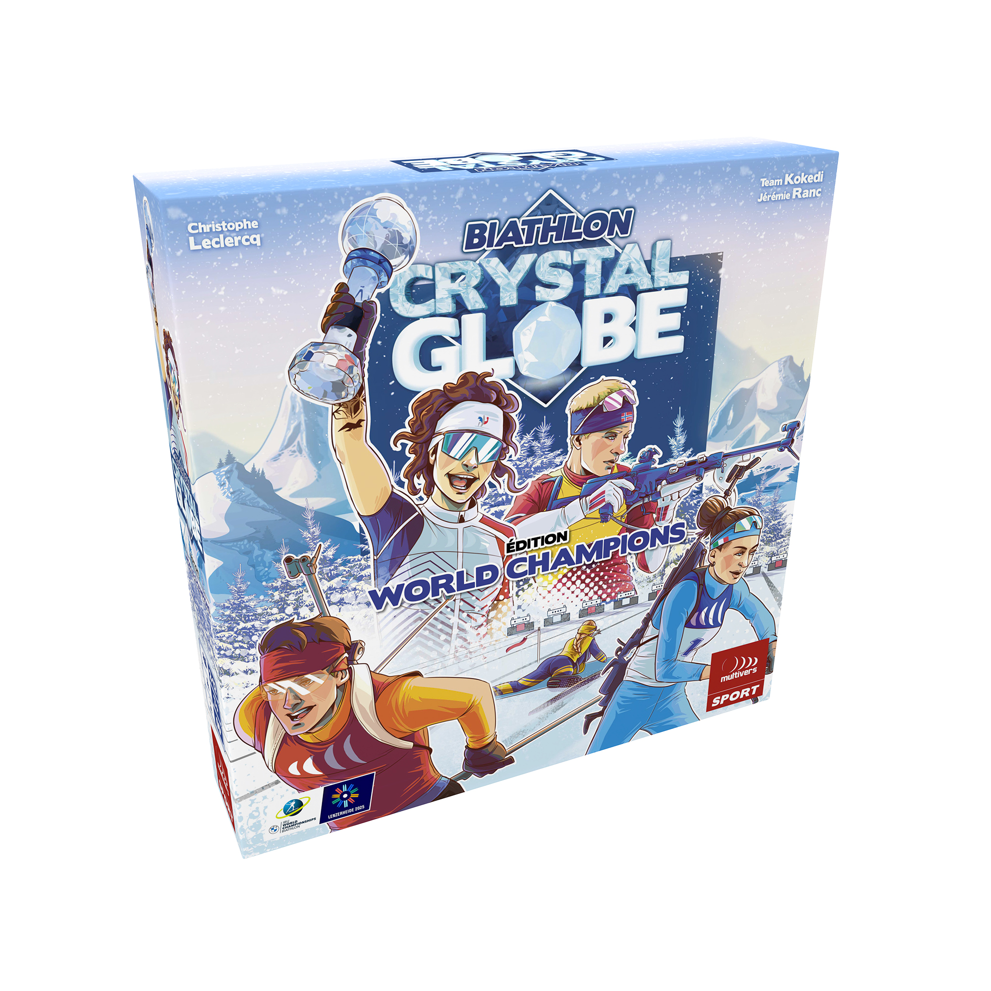 image principale pour Biathlon Crystal Globe - Édition internationale-World Champions 