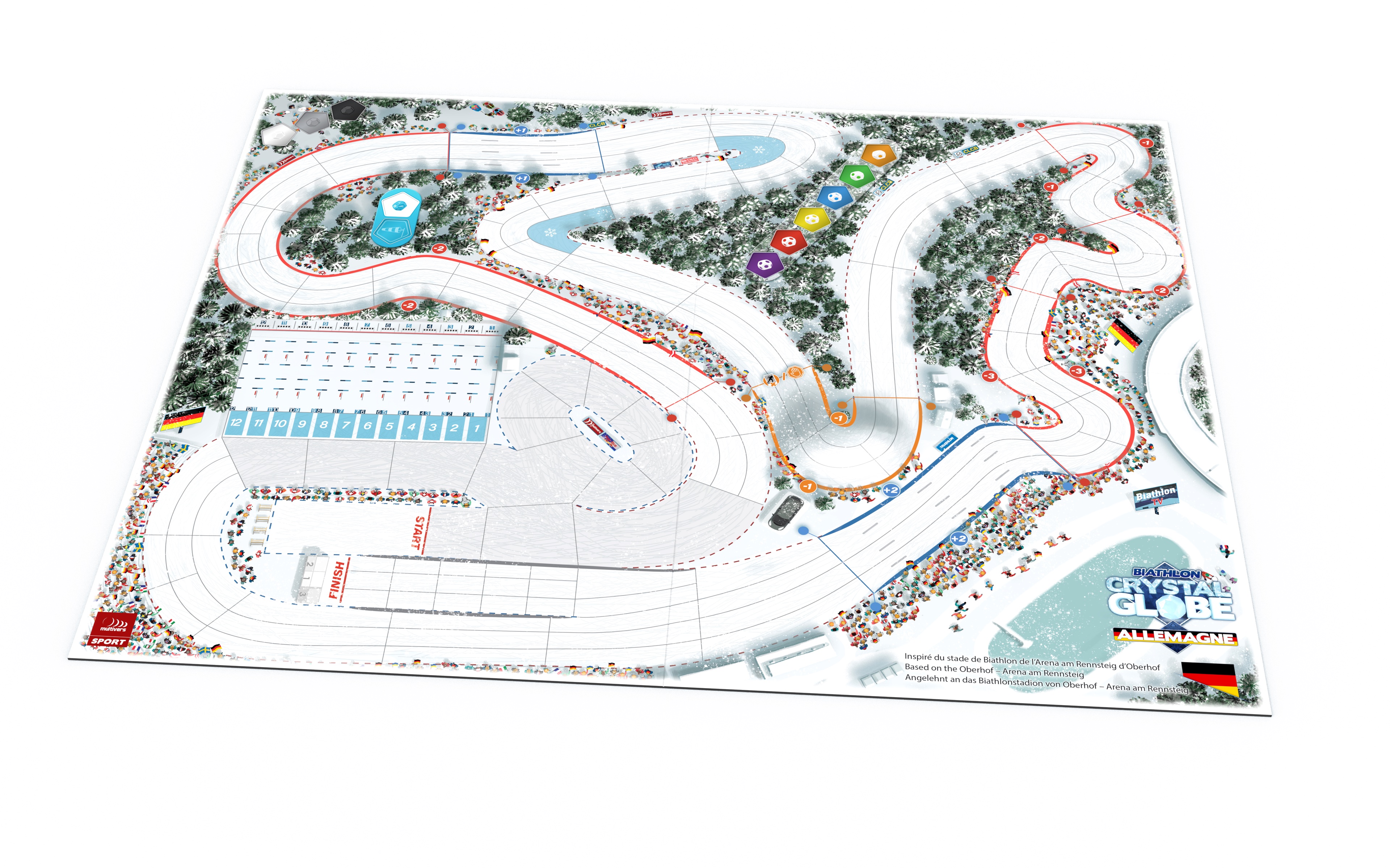 thumbnail secondaire #3 pour Biathlon Crystal Globe - extension piste d'Oberhof, Allemagne