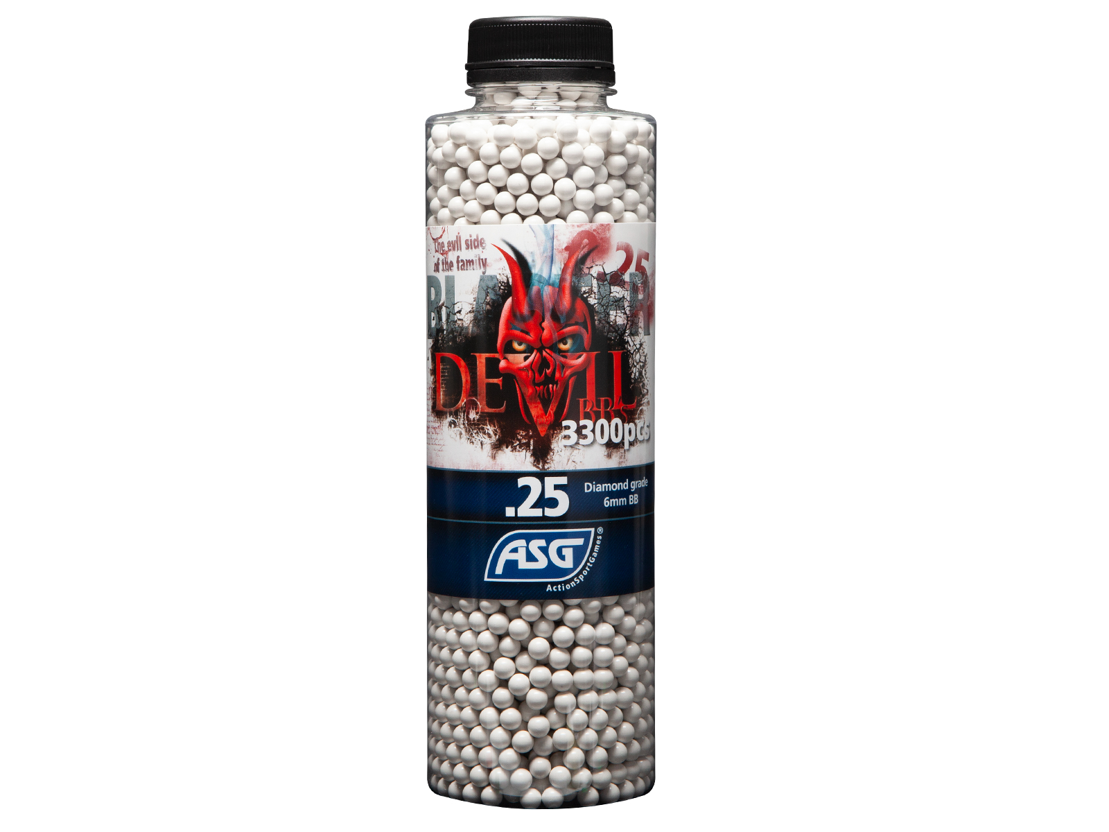 image principale pour Billes 0,25g Blaster Devil en bouteille de 3300 pcs Non Bio