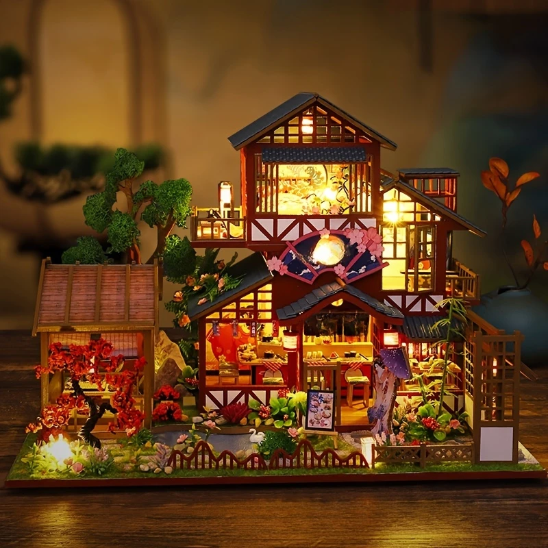image principale pour DIY miniature - Maison Traditionnel Japonaise (34 x 26 x 25 cm) 