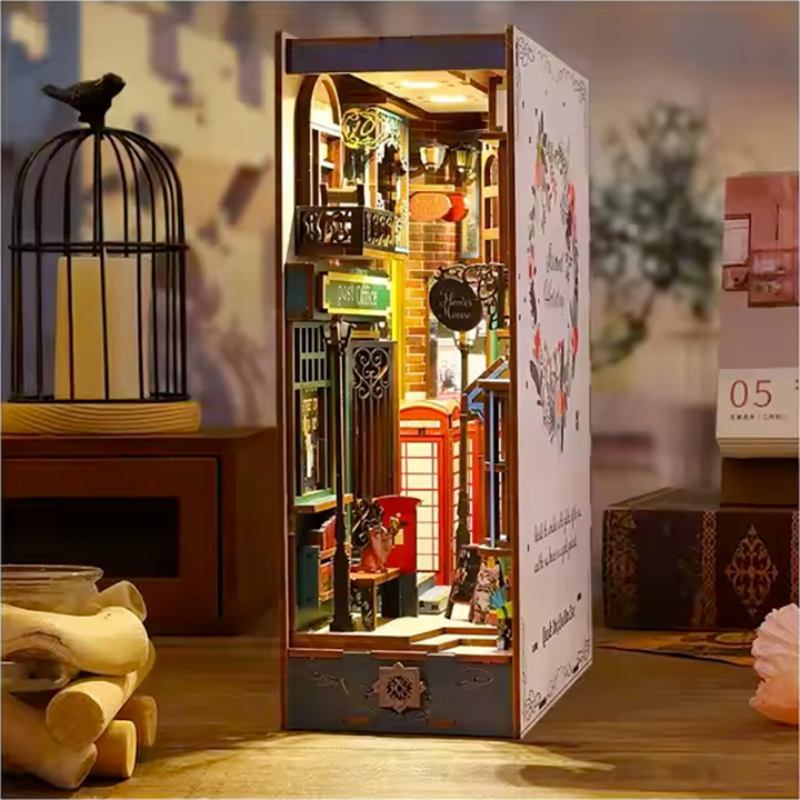 thumbnail secondaire #2 pour Book Nook - Ruelle (18,2 x 8,5 x 24,5 cm)