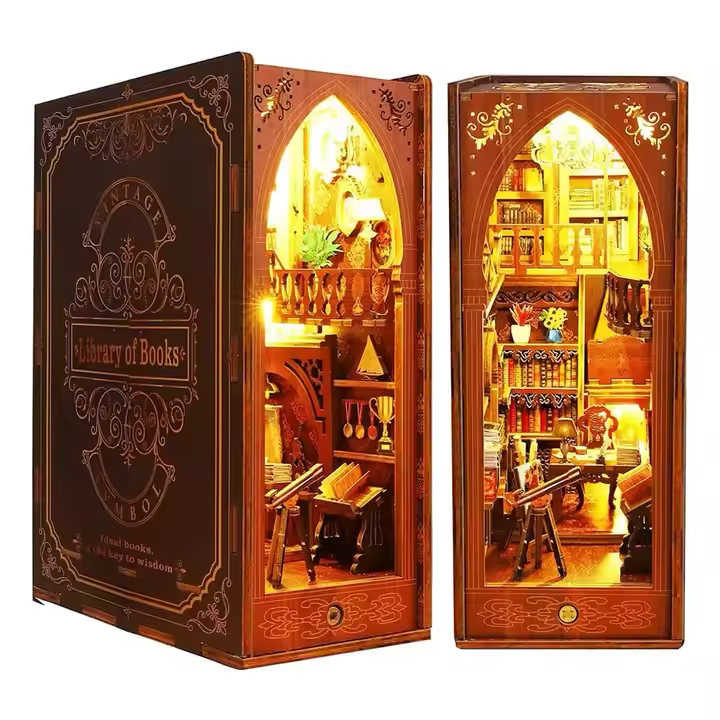 image principale pour Book Nook - Salle de lecture (18,2 x 10 x 24,5 cm)
