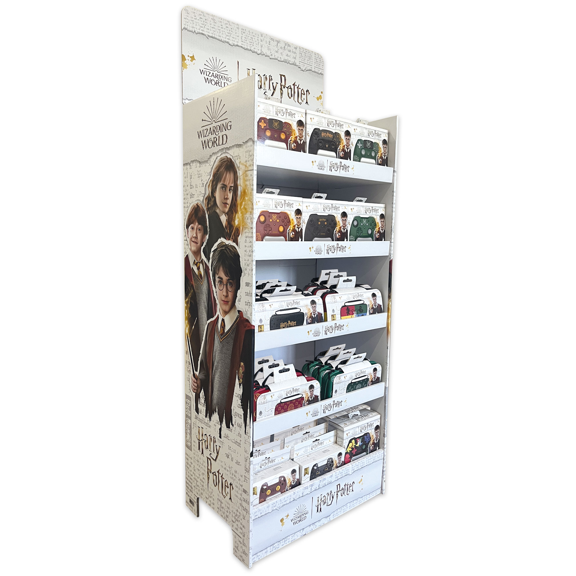 thumbnail secondaire #6 pour Box présentoir display Harry Potter 5 étages 60x40x135cm vide (offert pour 850€ de goodies sous licence)