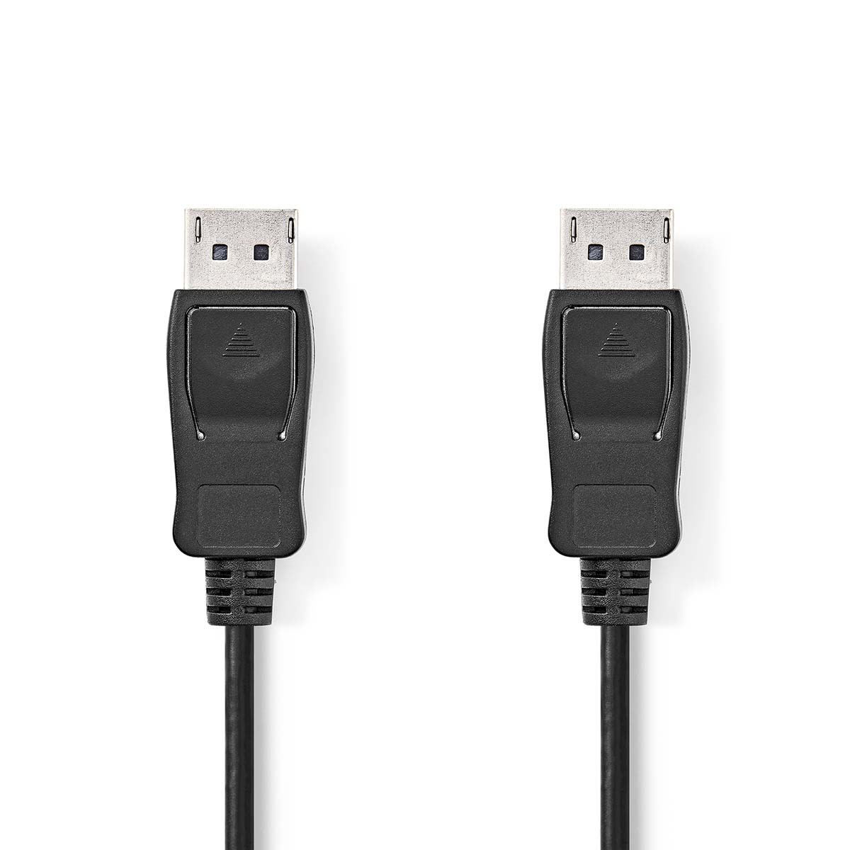 image principale pour Câble Displayport - DisplayPort Mâle - 4K@60Hz - Plaqué nickel - 2.00 m - Rond - PVC - Noir - Boîte