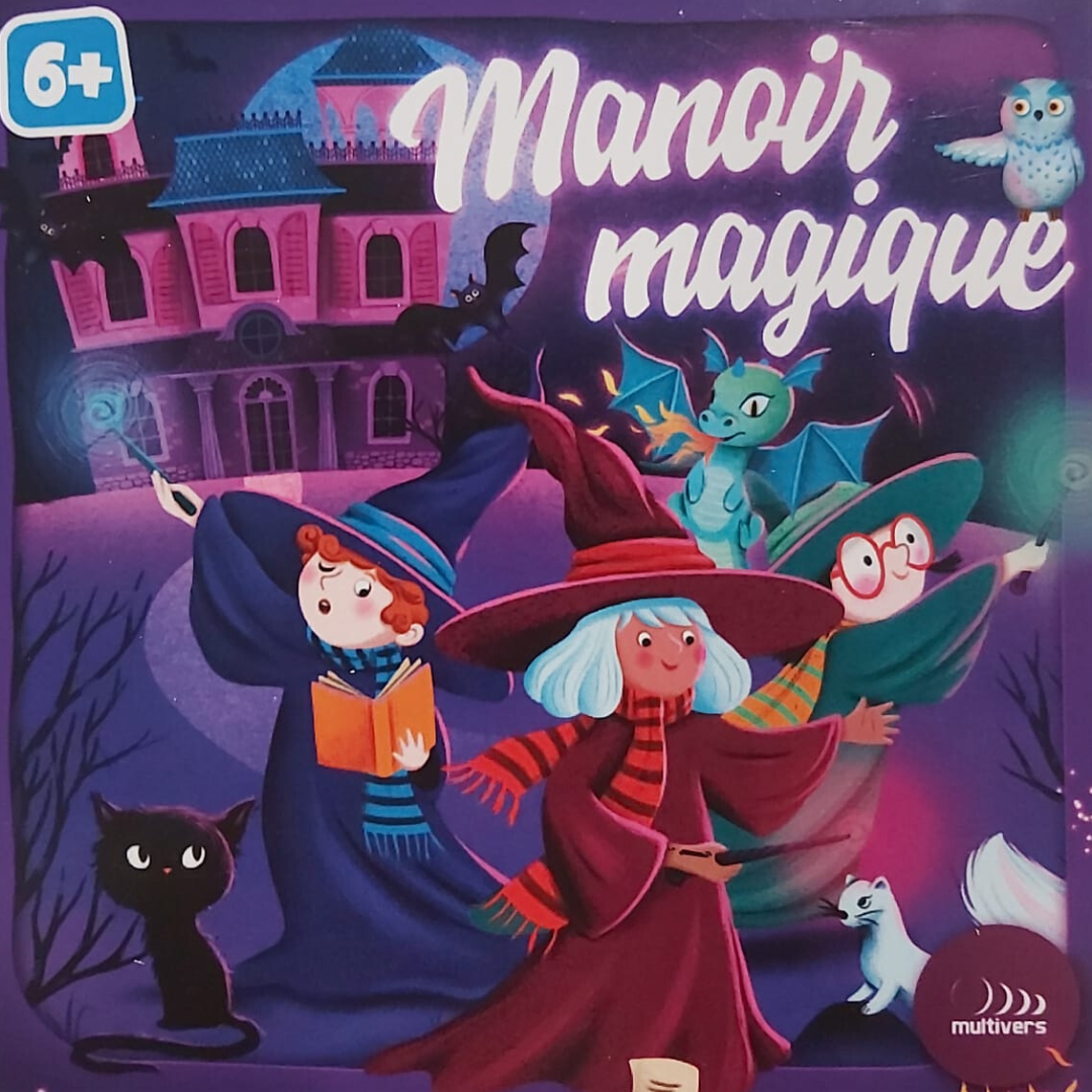 image principale pour Carte carrée Manoir Magique