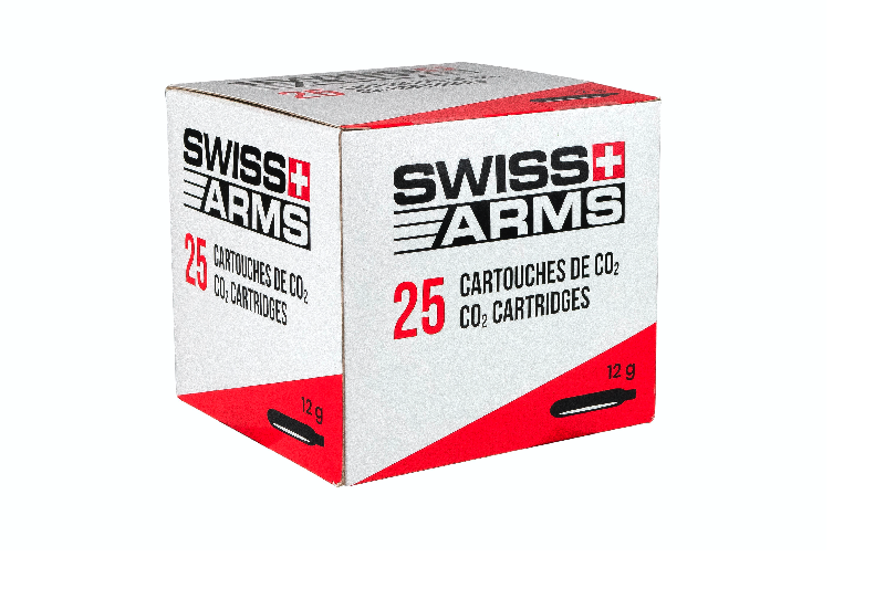 image principale pour Cartouches de CO2 par 25 en packaging