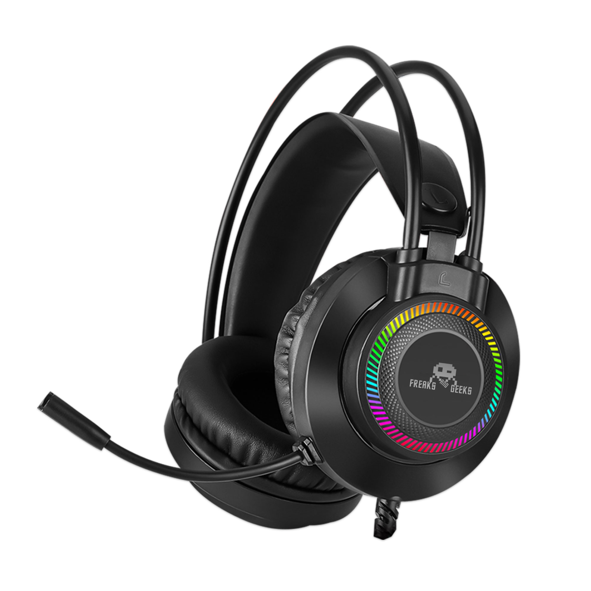 image principale pour Casque Double PCP- 400 Polychroma Rétroéclairé avec Micro pour PC/PS4/PS5/XBOXONE