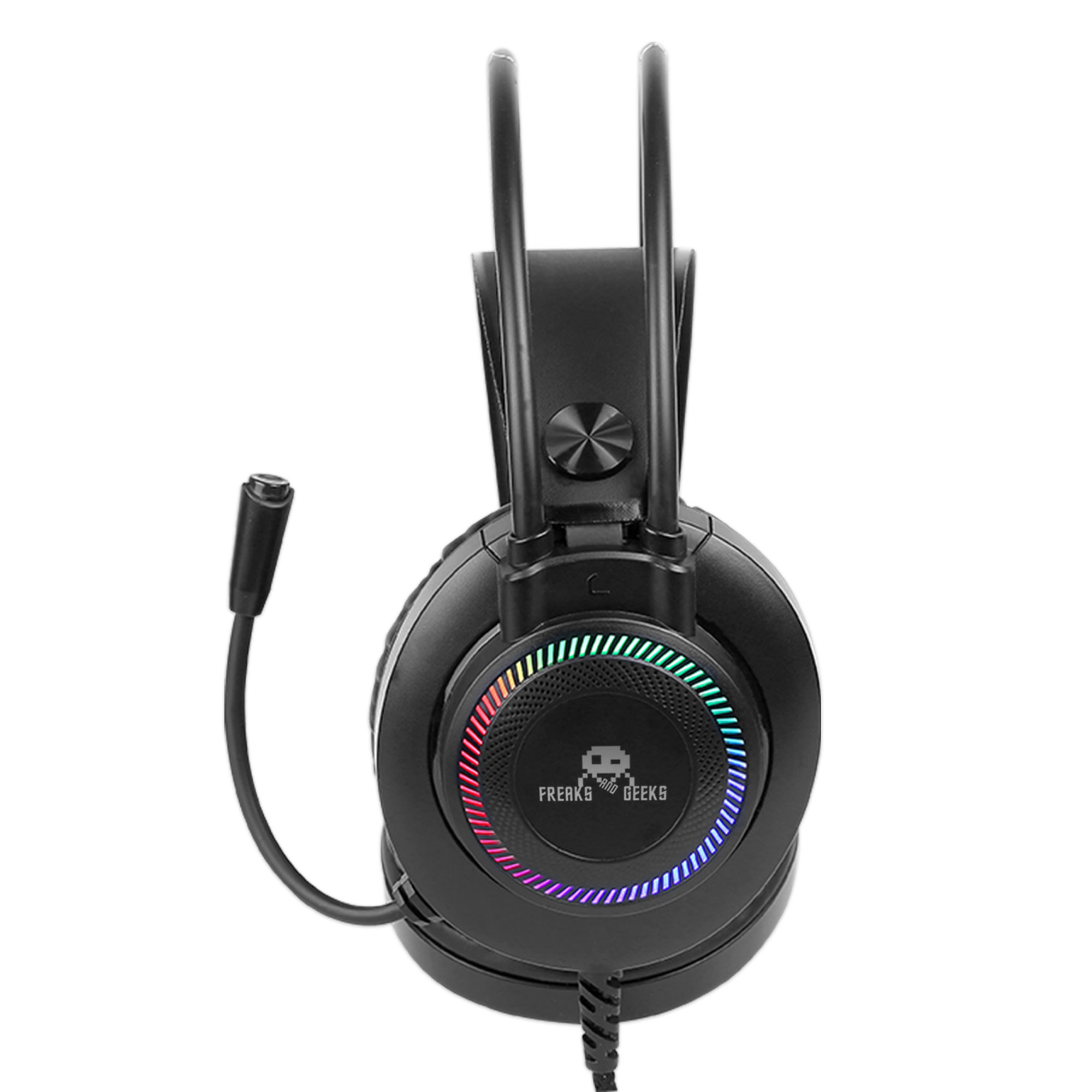 thumbnail secondaire #4 pour Casque Double PCP- 400 Polychroma Rétroéclairé avec Micro pour PC/PS4/PS5/XBOXONE