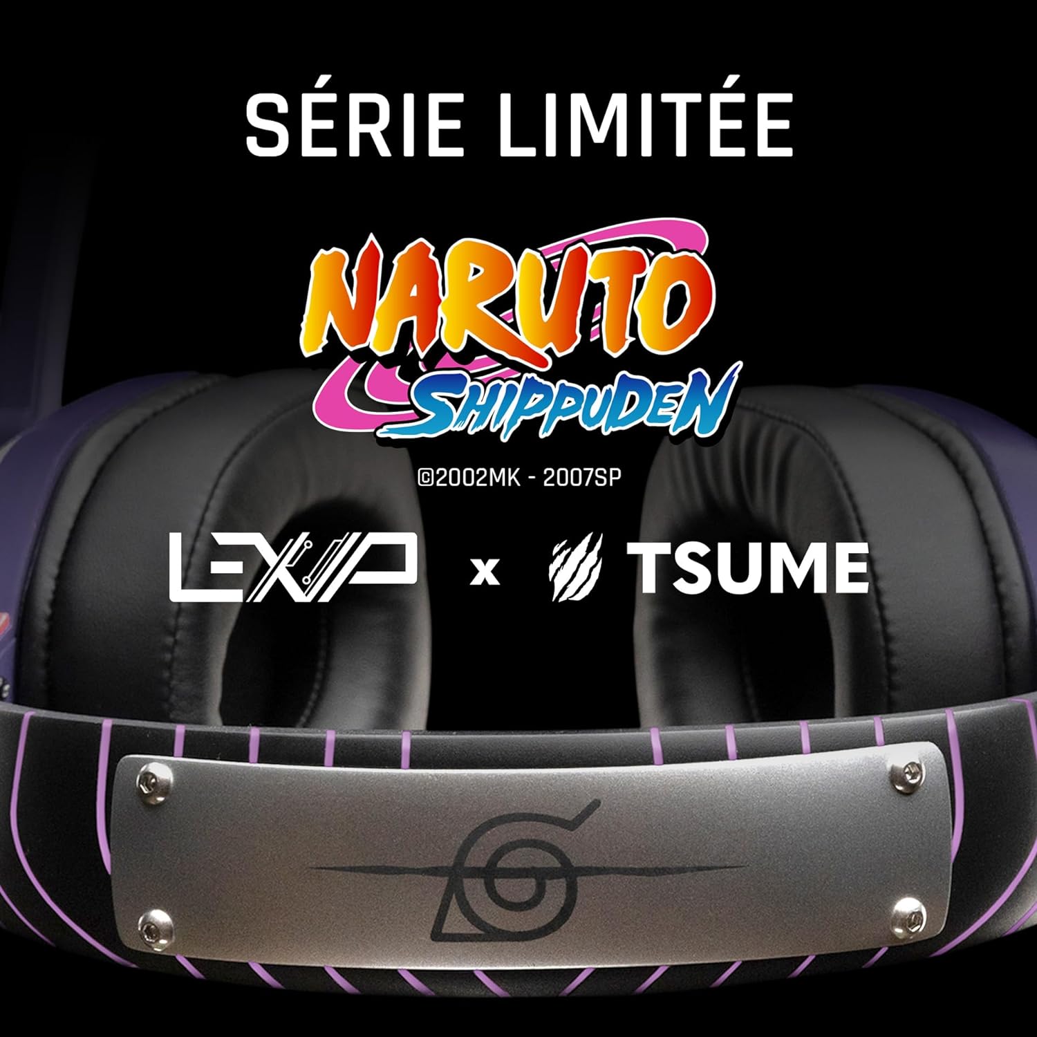 thumbnail secondaire #3 pour Casque  Lexip x Tsume sans fil - Sasuke Desing - PS4/PS5/SWITCH/SWITCH lite/PC/Mac