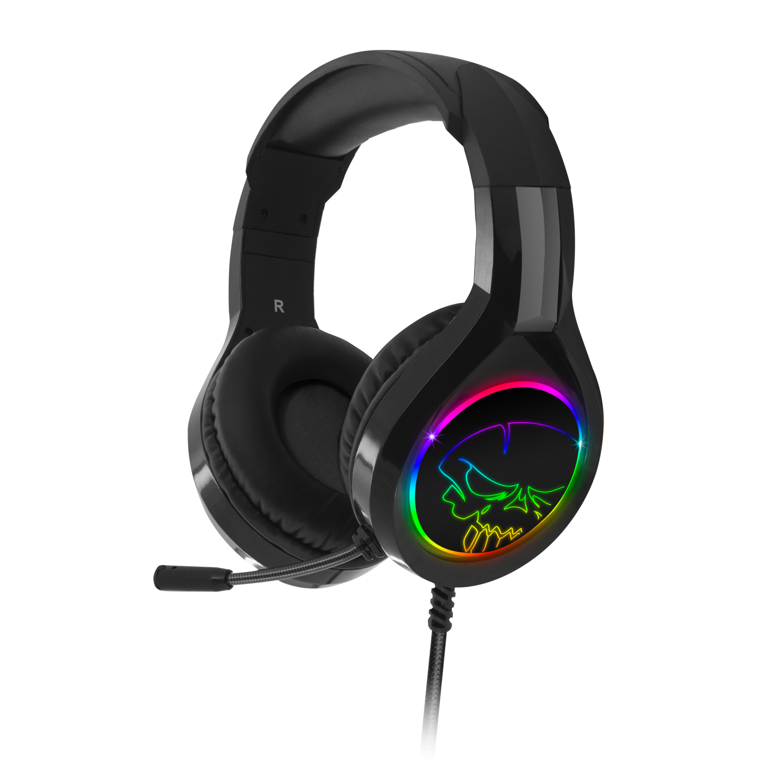 image principale pour Casque Pro-H8 - Led Rouge Bleu Vert Rainbow - pour PS4/PS5/XBOXONE/SeriesX/SWITCH/PC 