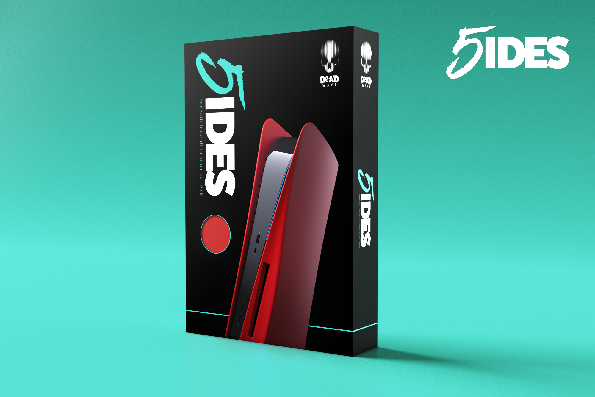 thumbnail secondaire #4 pour Coque Rigide Pour Console PS5 Orange