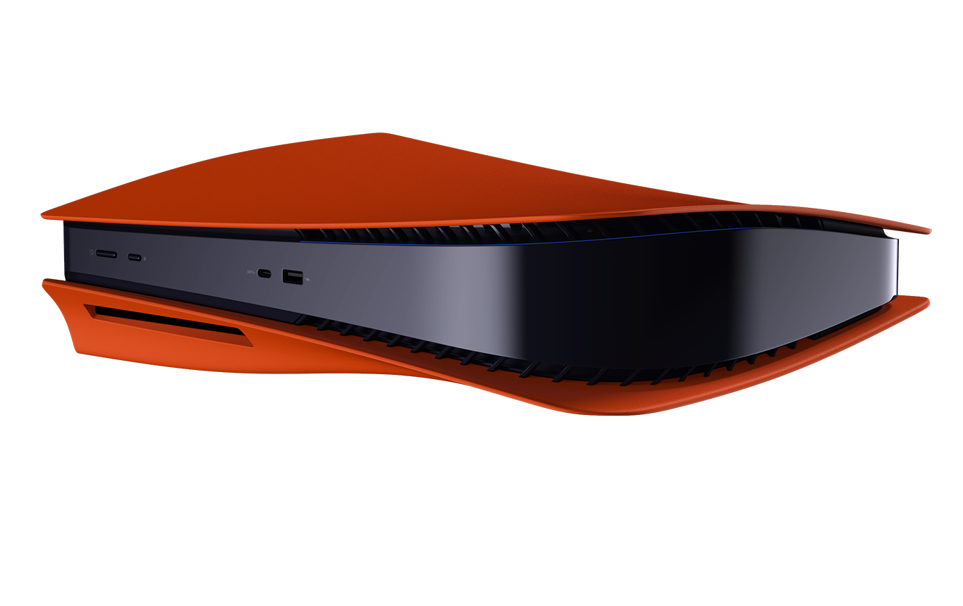 thumbnail secondaire #3 pour Coque Rigide Pour Console PS5 Orange