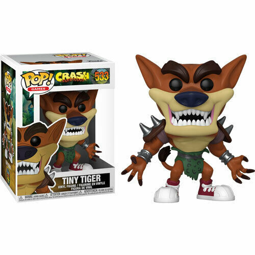 thumbnail secondaire #3 pour CRASH BANDICOOT - Funko POP Vinyl 533 - Tiny Tiger