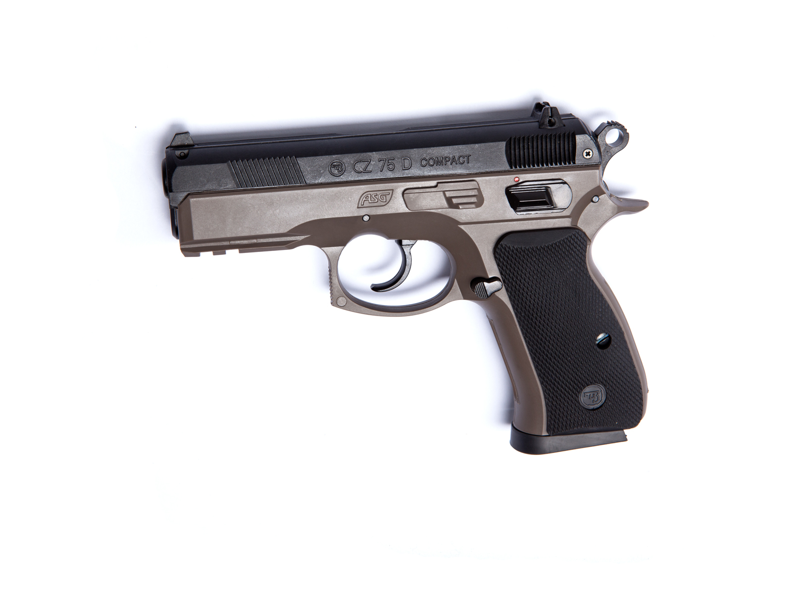 image principale pour CZ 75D Compact DualTone FDE (spring) 0,4j