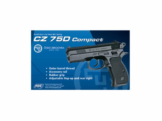 thumbnail secondaire #3 pour CZ 75D Compact  (spring) 0,4j